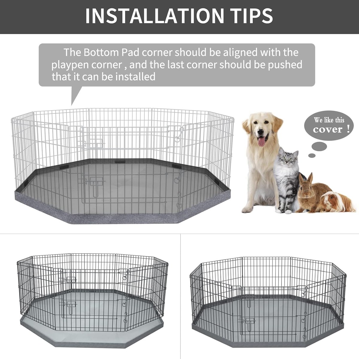 PETIME Playpen Floor Pad photo 4